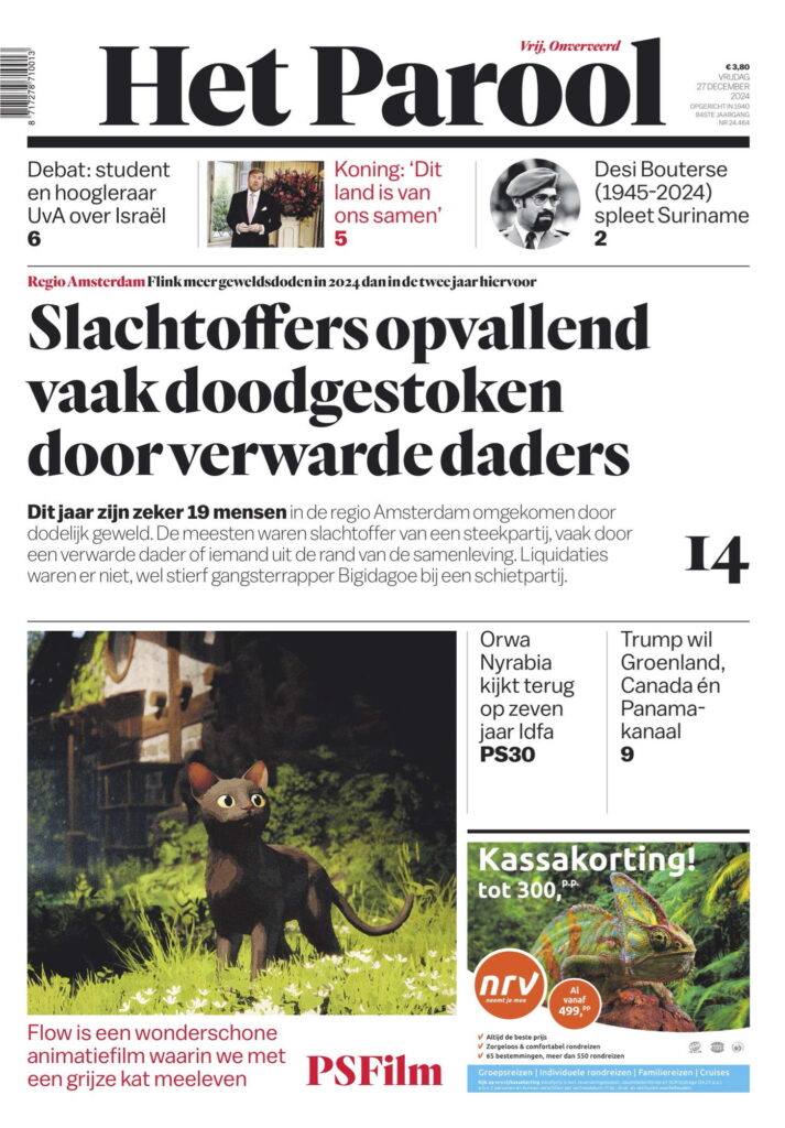 Cover Het Parool met Flow