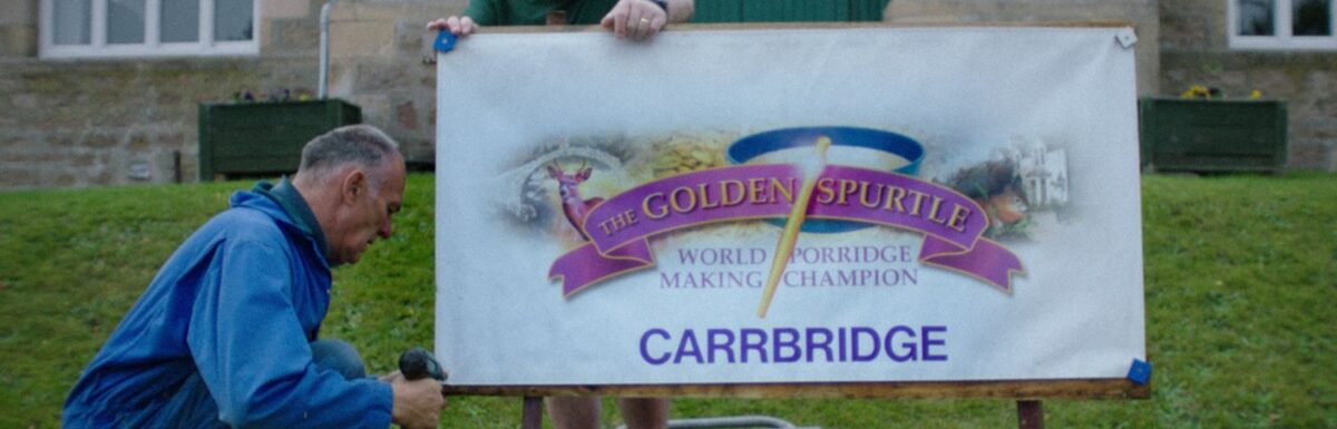 The Golden Spurtle wereldkampioenschap haverpap maken